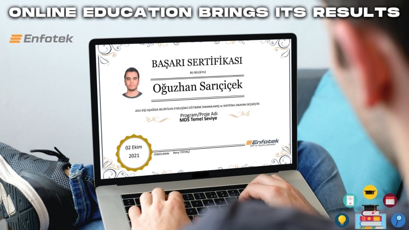 ONLINE EDUCATION BRINGS ITS RESULTS
