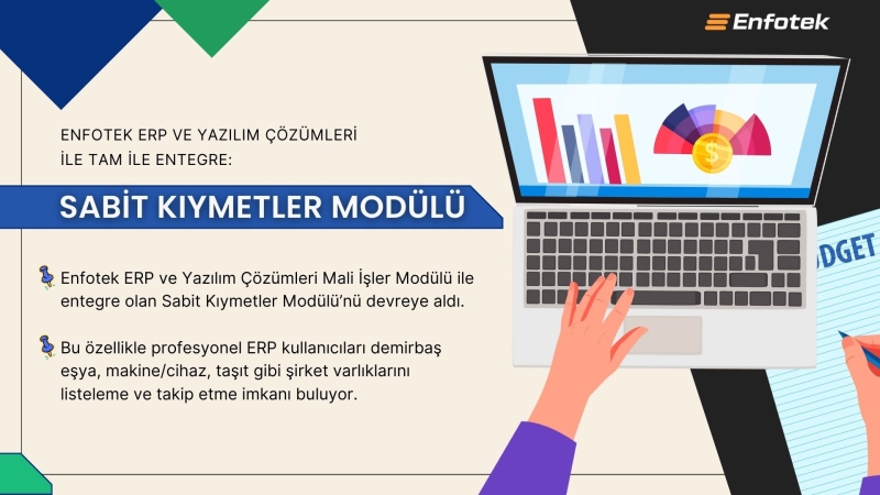 ENFOTEK SABİT KIYMETLER MODÜLÜ GÖRÜCÜYE ÇIKTI