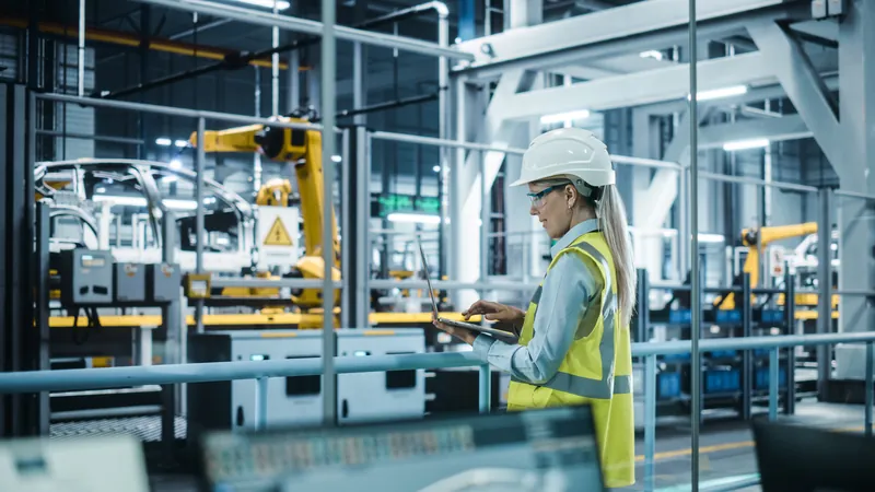 Smart factory production line